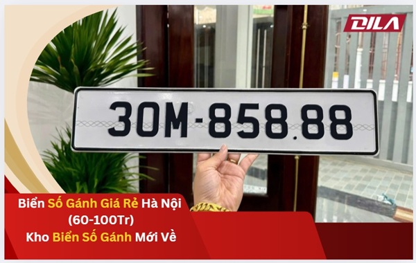 Biển Số Gánh Giá Rẻ Hà Nội (60-100Tr) Kho Biển Số Gánh Mới Về BienDila.com