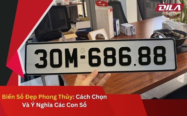 Biển Số Đẹp Phong Thủy: Cách Chọn Và Ý Nghĩa Các Con Số