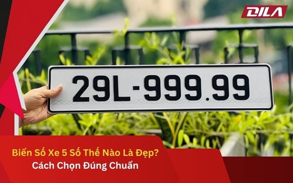 Biển Số Xe 5 Số Thế Nào Là Đẹp? Cách Chọn Đúng Chuẩn