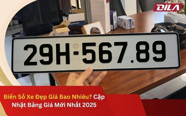 Biển Số Xe Đẹp Giá Bao Nhiêu? Cập Nhật Bảng Giá Mới Nhất 2025