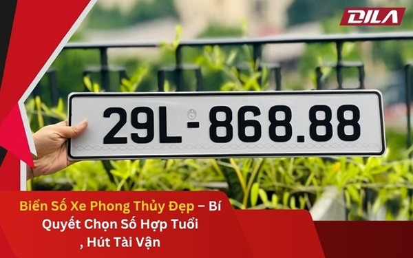 Biển Số Xe Phong Thủy Đẹp – Bí Quyết Chọn Số Hợp Tuổi, Hút Tài Vận