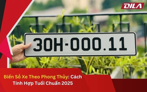 Biển Số Xe Theo Phong Thủy: Cách Tính Hợp Tuổi Chuẩn 2025
