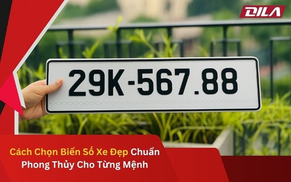 Cách Chọn Biển Số Xe Đẹp Chuẩn Phong Thủy Cho Từng Mệnh